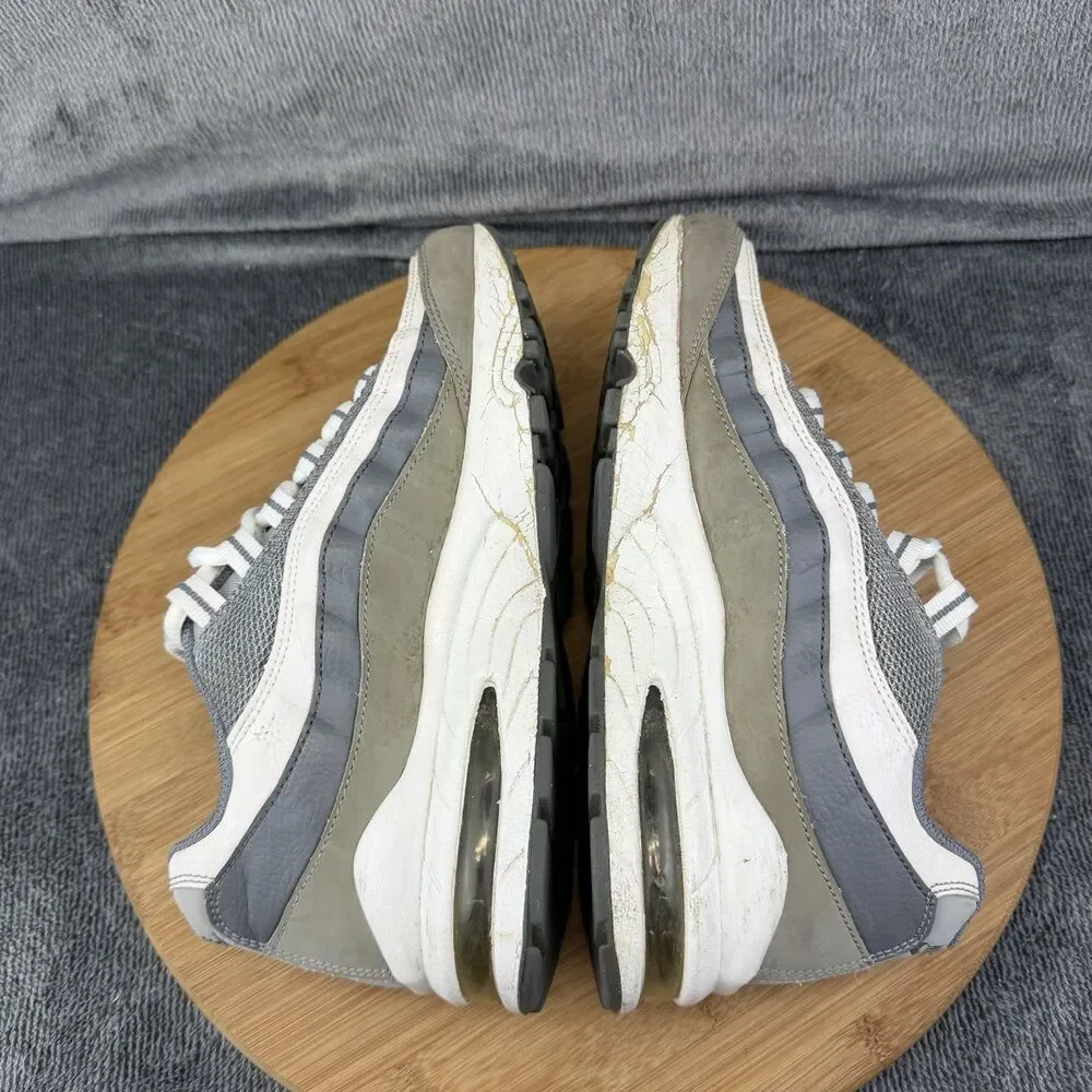 Nike Air Max 95 Shoes Boys Size 4.5Y Wolf Gray Street Casual Sneakers 307565-091